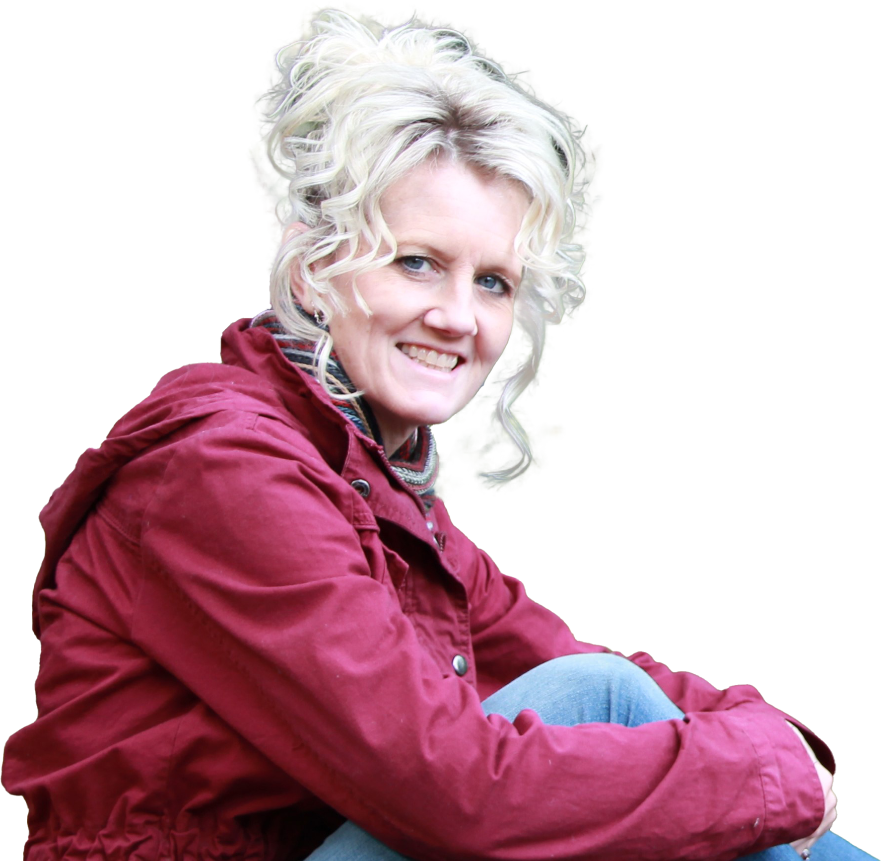 Portrait of Molly McLaughlin-Clawson sitting